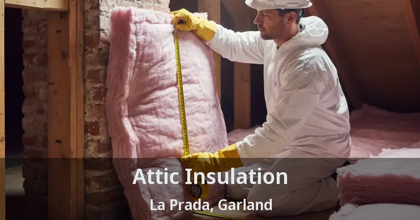 Attic Insulation La Prada, Garland - TX
