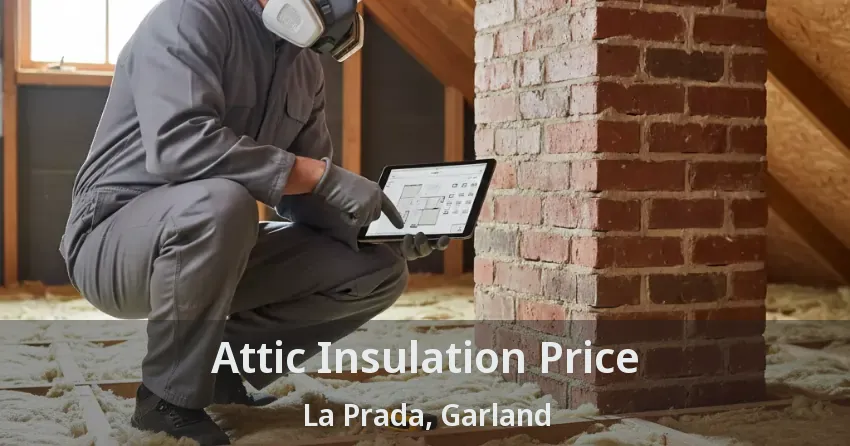 Attic Insulation Price La Prada, Garland - TX Attic Insulation Price La Prada, Garland - TX