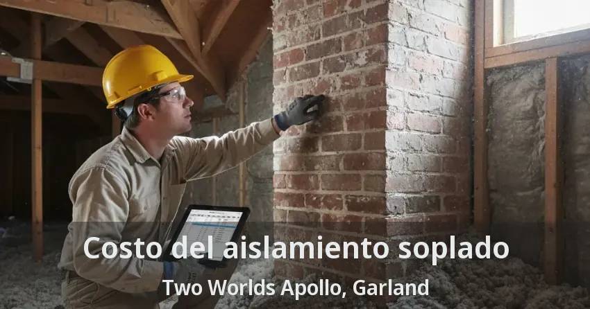Costo del aislamiento soplado Two Worlds Apollo, Garland - TX Costo del aislamiento soplado Two Worlds Apollo, Garland - TX