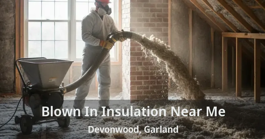 Blown In Insulation Near Me Devonwood, Garland - TX Blown In Insulation Near Me Devonwood, Garland - TX