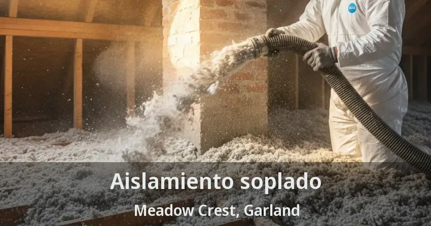 Aislamiento soplado Meadow Crest, Garland - TX Aislamiento soplado Meadow Crest, Garland - TX