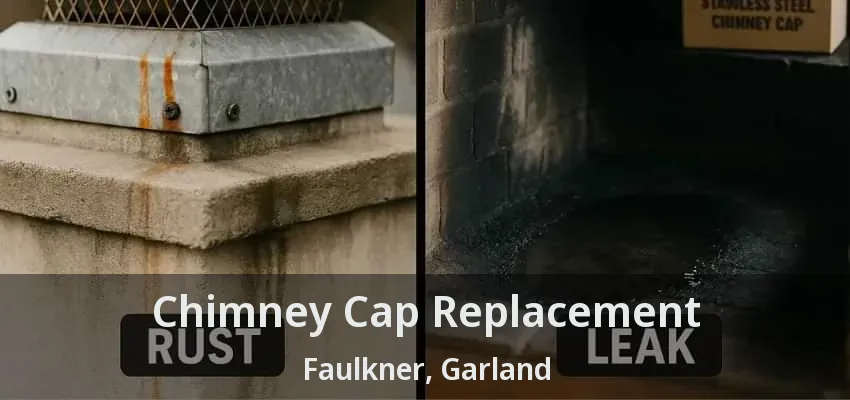 Chimney Cap Replacement Faulkner, Garland - TX Chimney Cap Replacement Faulkner, Garland - TX
