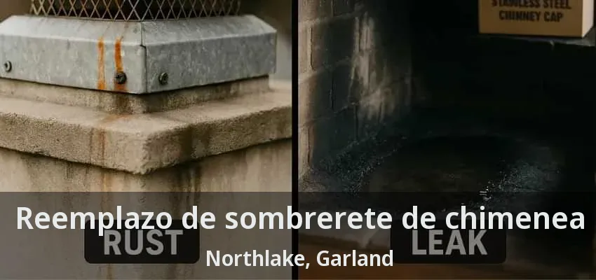 Reemplazo de sombrerete de chimenea Northlake, Garland - TX Reemplazo de sombrerete de chimenea Northlake, Garland - TX