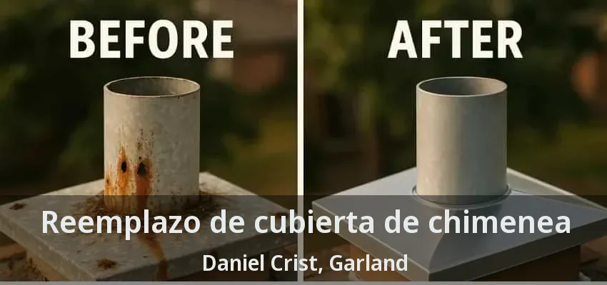 Reemplazo de cubierta de chimenea Daniel Crist, Garland - TX Reemplazo de cubierta de chimenea Daniel Crist, Garland - TX