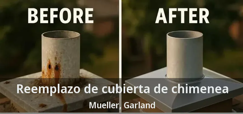 Reemplazo de cubierta de chimenea Mueller, Garland - TX Reemplazo de cubierta de chimenea Mueller, Garland - TX