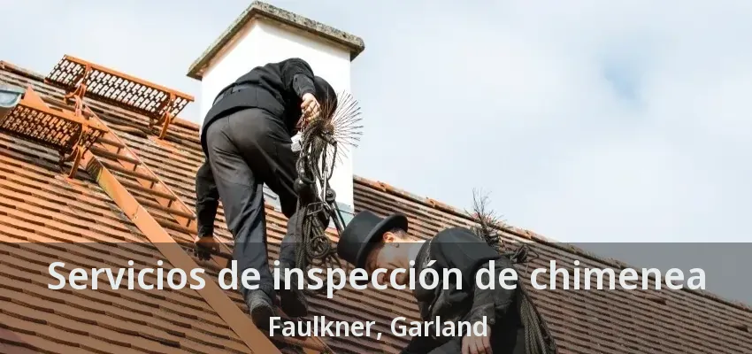 Servicios de inspección de chimenea Faulkner, Garland - TX