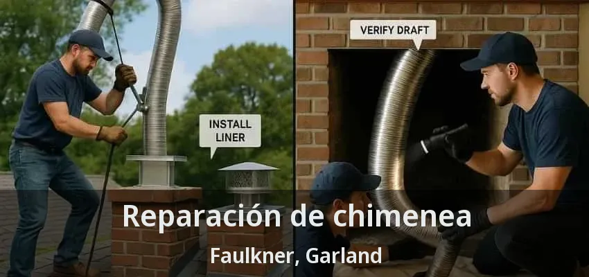 Reparación de chimenea Faulkner, Garland - TX