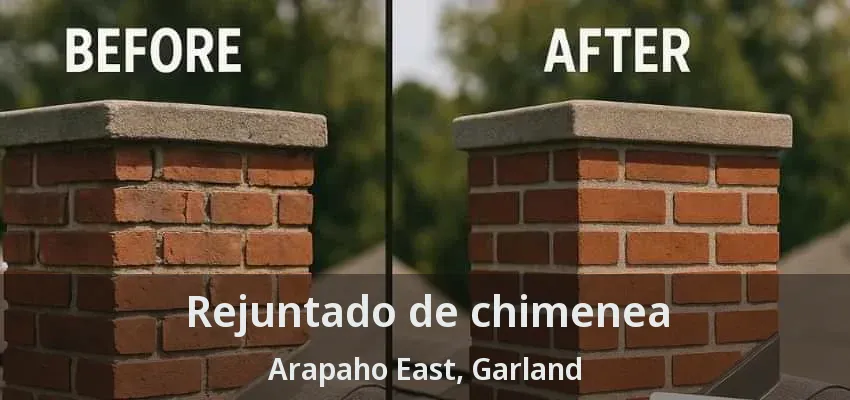 Rejuntado de chimenea Arapaho East, Garland - TX