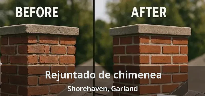 Rejuntado de chimenea Shorehaven, Garland - TX