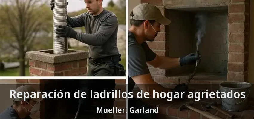 Reparación de ladrillos de hogar agrietados Mueller, Garland - TX