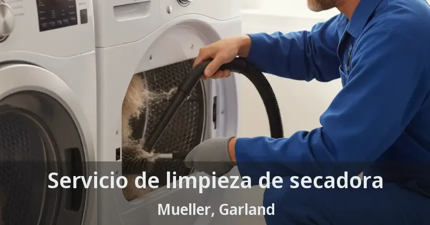 Servicio de limpieza de secadora Mueller, Garland - TX