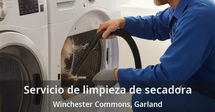 Servicio de limpieza de secadora Winchester Commons, Garland - TX