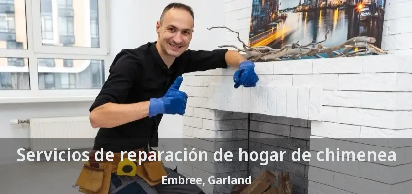 Servicios de reparación de hogar de chimenea Embree, Garland - TX