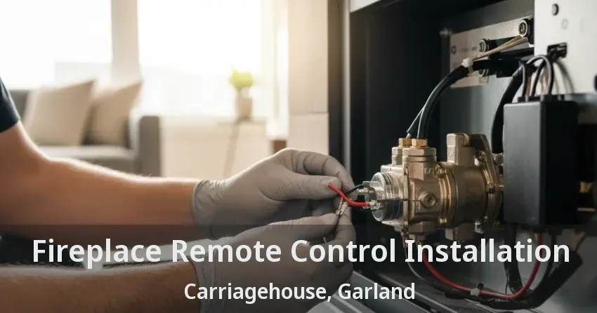Fireplace Remote Control Installation Carriagehouse, Garland - TX Fireplace Remote Control Installation Carriagehouse, Garland - TX