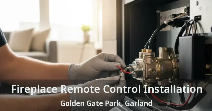 Fireplace Remote Control Installation Golden Gate Park, Garland - TX Fireplace Remote Control Installation Golden Gate Park, Garland - TX