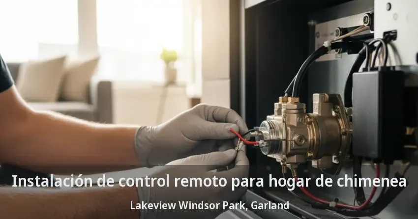 Instalación de control remoto para hogar de chimenea Lakeview Windsor Park, Garland - TX Instalación de control remoto para hogar de chimenea Lakeview Windsor Park, Garland - TX