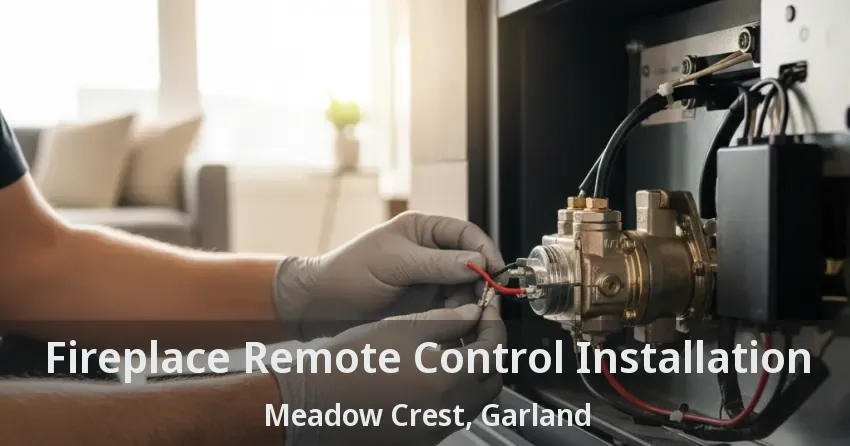 Fireplace Remote Control Installation Meadow Crest, Garland - TX