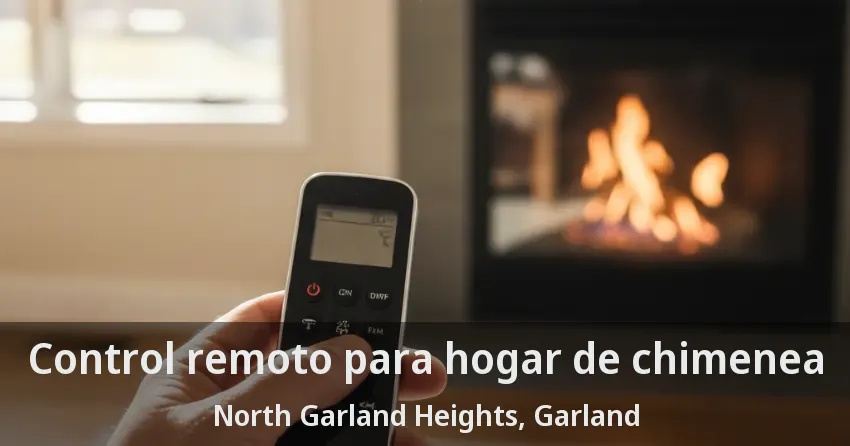 Control remoto para hogar de chimenea North Garland Heights, Garland - TX