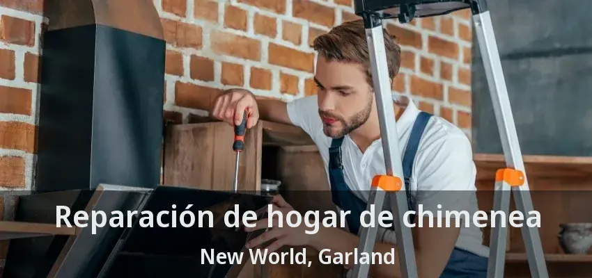 Reparación de hogar de chimenea New World, Garland - TX