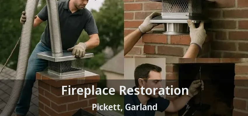 Fireplace Restoration Pickett, Garland - TX