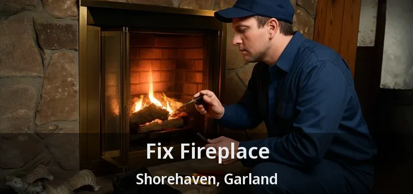 Fix Fireplace Shorehaven, Garland - TX