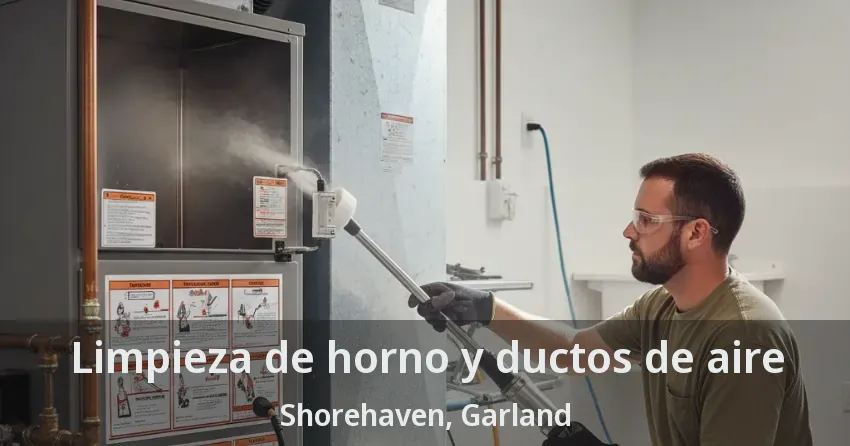 Limpieza de horno y ductos de aire Shorehaven, Garland - TX