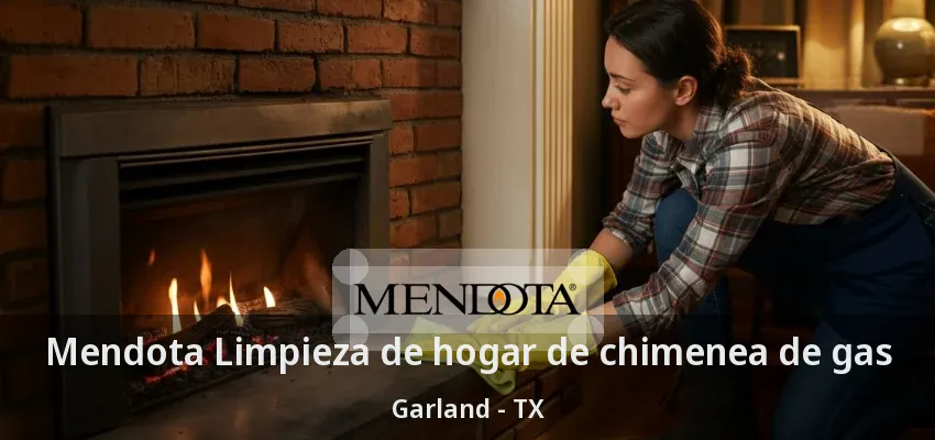 Mendota Limpieza de hogar de chimenea de gas Garland - TX