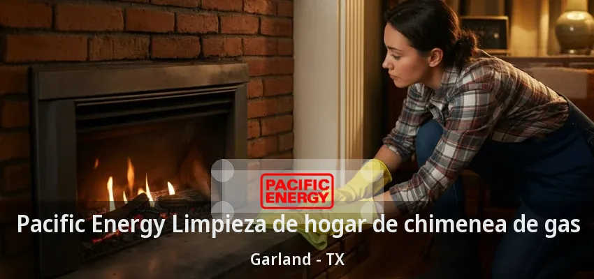 Pacific Energy Limpieza de hogar de chimenea de gas Garland - TX