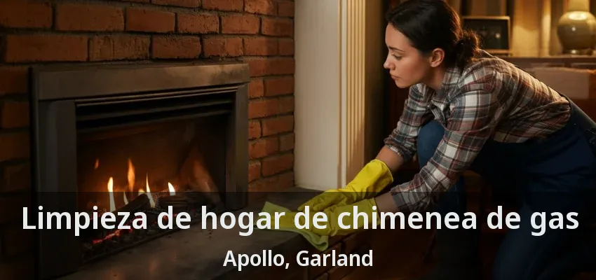 Limpieza de hogar de chimenea de gas Apollo, Garland - TX Limpieza de hogar de chimenea de gas Apollo, Garland - TX