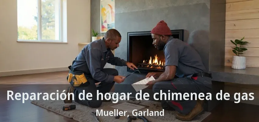Reparación de hogar de chimenea de gas Mueller, Garland - TX
