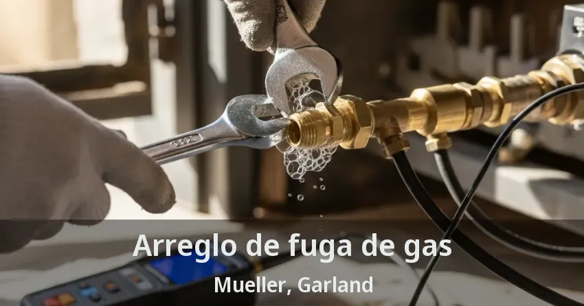 Arreglo de fuga de gas Mueller, Garland - TX