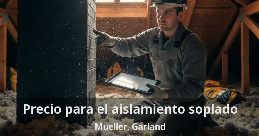 Precio para el aislamiento soplado Mueller, Garland - TX