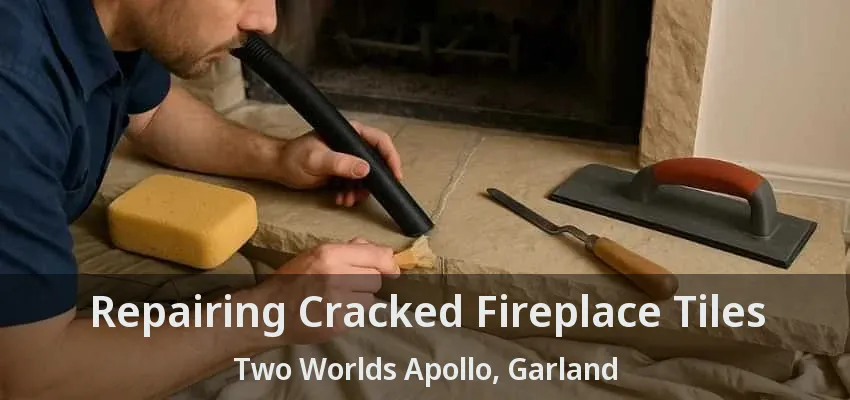Repairing Cracked Fireplace Tiles Two Worlds Apollo, Garland - TX Repairing Cracked Fireplace Tiles Two Worlds Apollo, Garland - TX