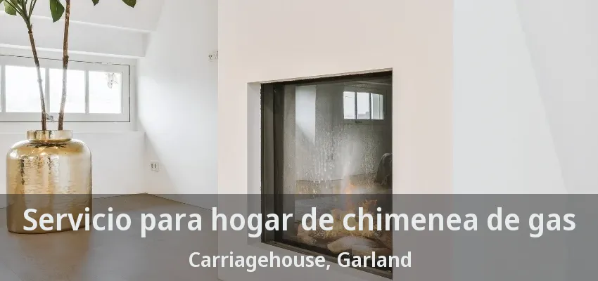 Servicio para hogar de chimenea de gas Carriagehouse, Garland - TX Servicio para hogar de chimenea de gas Carriagehouse, Garland - TX