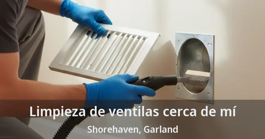 Limpieza de ventilas cerca de mí Shorehaven, Garland - TX